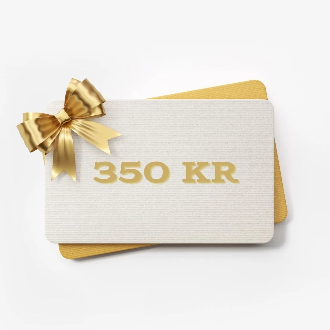 Presentkort 350 kr på borgertdesign.se