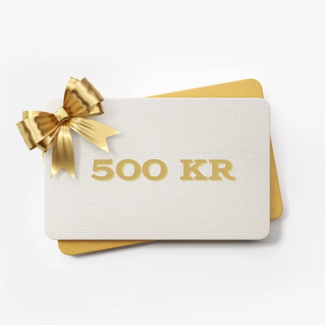 Presentkort 500 kr på borgertdesign.se